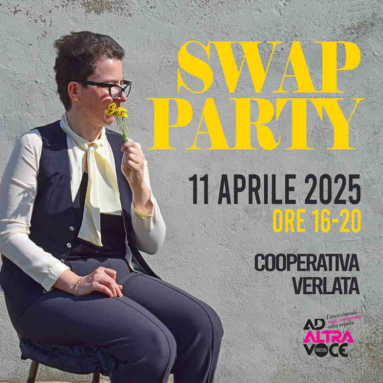 ELENA-SWAP-PARTY-768x768 VESTITI INUTILIZZATI, NUOVE POSSIBILITÀ: PARTECIPA ALLO SWAP PARTY!